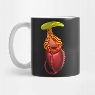 Carnivorous Plant Nepenthes Villosa Botanical Pitcher Plant Mug